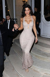 Shiny Silver Mermaid Halter Neck Low Neck Formal Prom Dress Evening Gown HZ1024