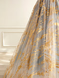 Beautiful Gradient Tulle Long Formal Dress, A-Line Strapless Prom Dress Evening Dress HZ1024